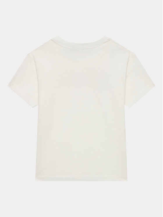 United Colors Of Benetton United Colors Of Benetton T-krekls 3I1XC10D6 Balts Regular Fit