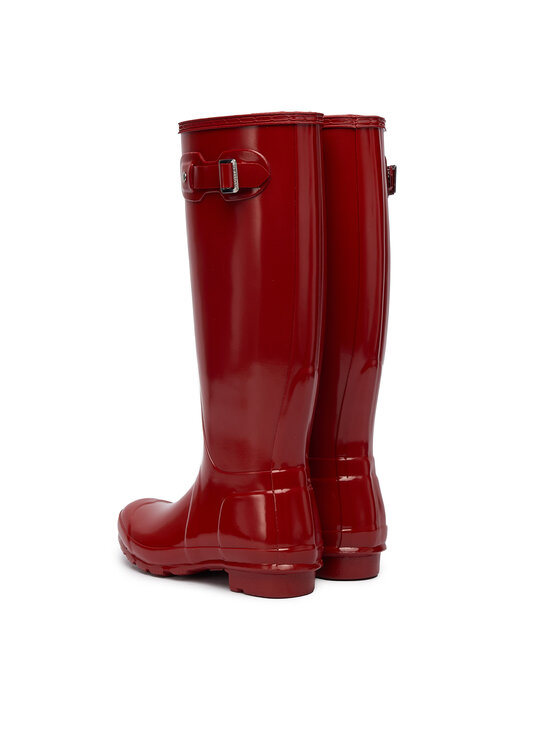Hunter Hunter Гумени ботуши Original Gloss WFT1000RGL Червен