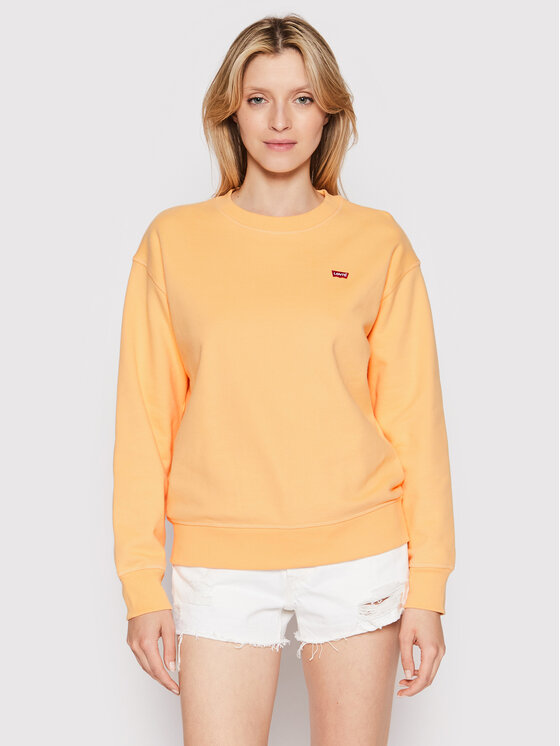 Levi's Mikina Standard Fleece 24688-0053 Oranžová Regular Fit