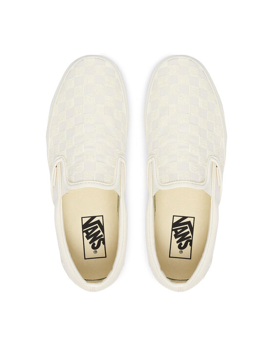 Vans Vans Πάνινα παπούτσια Classic Slip-On VN000D6YC131 Κρεμ
