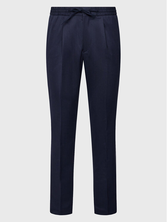 Pantaloni di tessuto 3332P1688 220500 Blu scuro