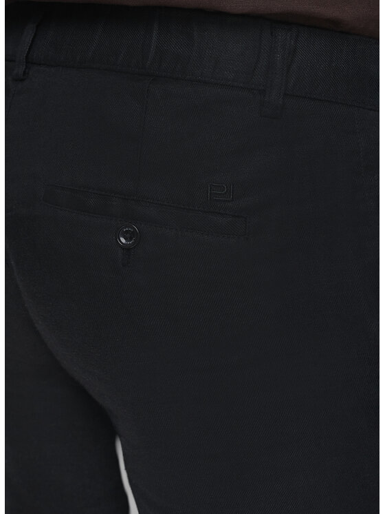 Pako Lorente Pako Lorente Szorty materiałowe P26SF-WS-006 Czarny Classic Fit