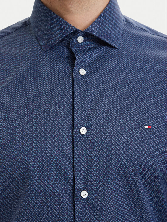 Tommy Hilfiger Tommy Hilfiger Ing MW0MW43756 Sötétkék Regular Fit
