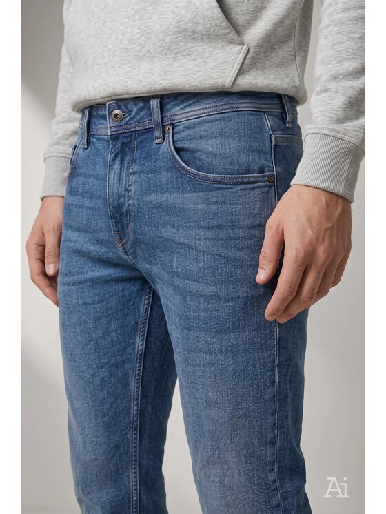 Cross Jeans Cross Jeans Jeansy E 169-163 Niebieski Slim Fit