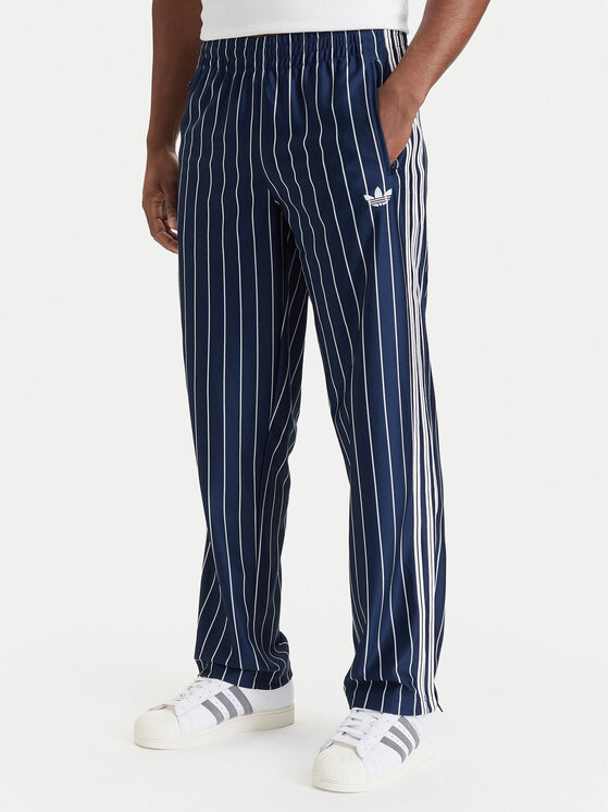 adidas Pantaloni trening Firebird Pinstripes Track Pants KR7231 Bleumarin Regular Fit