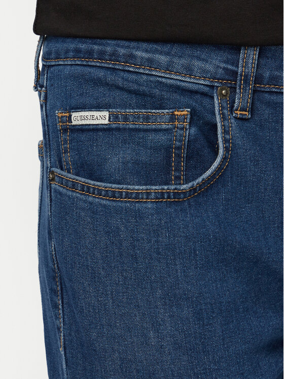 Guess Jeans Guess Jeans Jeansy M6RA0F D6325 Modrá Skinny Fit