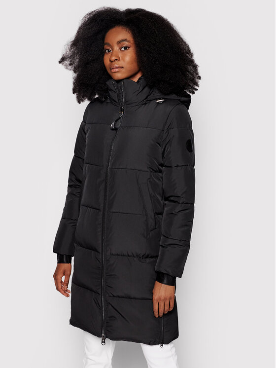 elastic logo sorona coat