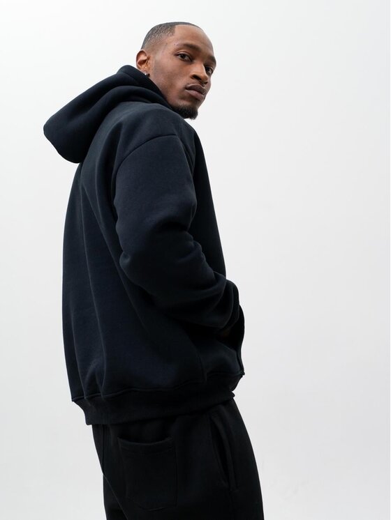 Jigga Wear Jigga Wear Dres Luźny Baggy Komplet 130197 Czarny Oversize