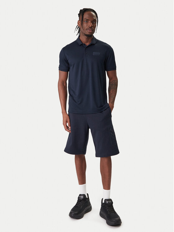 EA7 Emporio Armani EA7 Emporio Armani Polo särk 7M001359 AF13862 UB102 Tumesinine Slim Fit