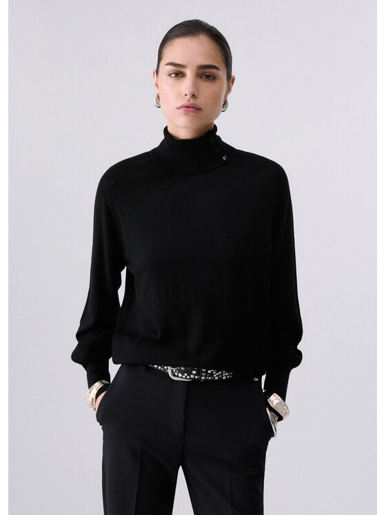 Liu Jo Liu Jo Maglione CF6039MA82O22222 Nero Regular Fit