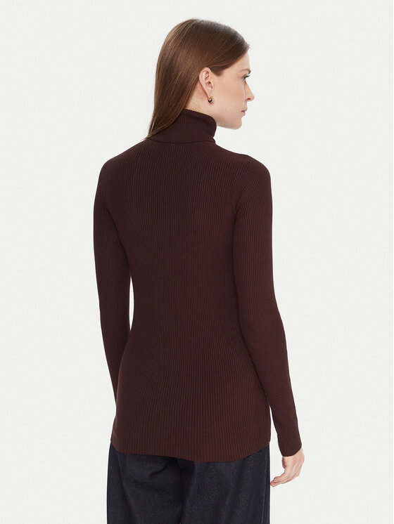 Kontatto Kontatto Rollkragenpullover 3M0817C Braun Regular Fit