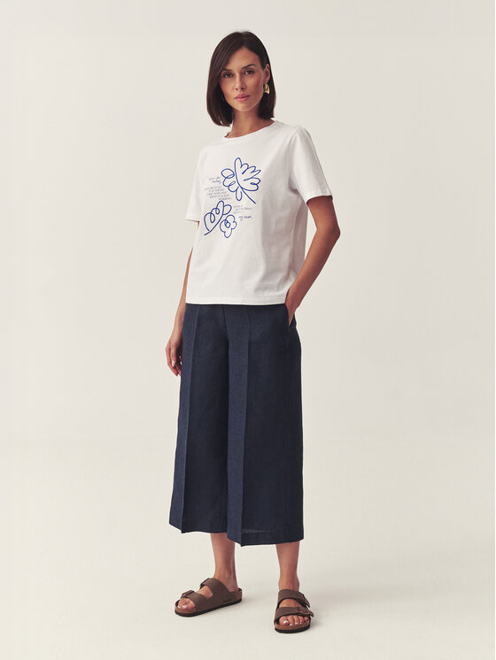 TATUUM TATUUM T-Shirt ATONO 2 Biały Classic Fit