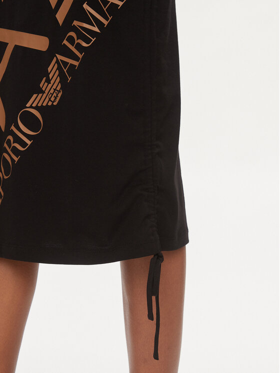 EA7 Emporio Armani EA7 Emporio Armani Ежедневна рокля 3DTA63 TJFKZ 1200 Черен Slim Fit