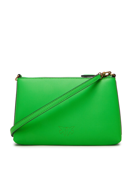 PINKO PINKO Torebka Flat Horizontal Mini AI 25-26 104277 A0F1 Zielony