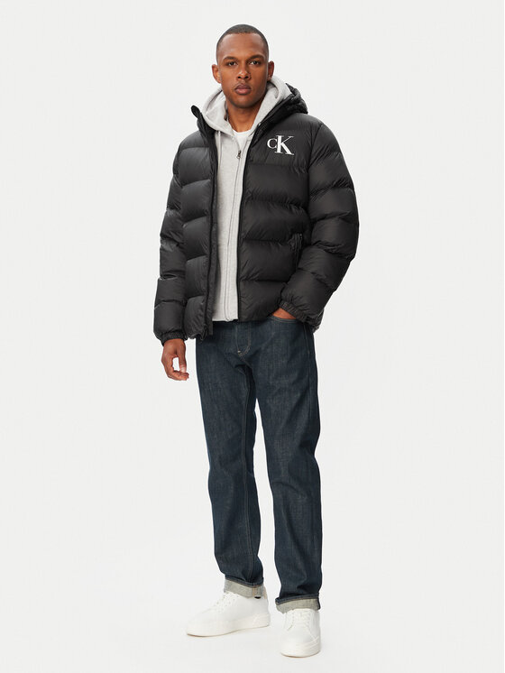 Calvin Klein Jeans Calvin Klein Jeans Ziemas jaka LV04RG513G Melns Regular Fit