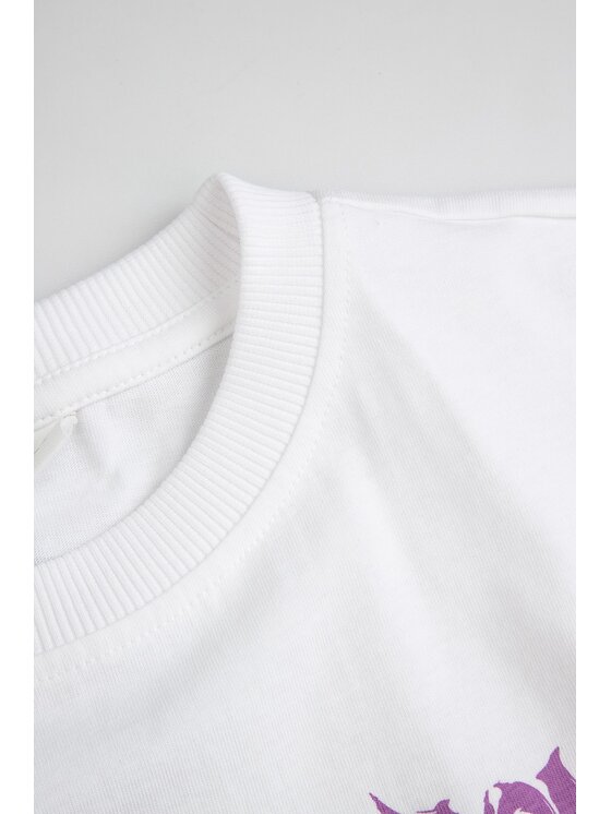 Coccodrillo Coccodrillo T-Shirt ZC6143216LGD-001 Bílá Regular Fit