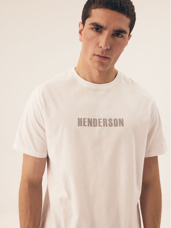 Henderson Henderson Piżama 43176 Biały Regular Fit