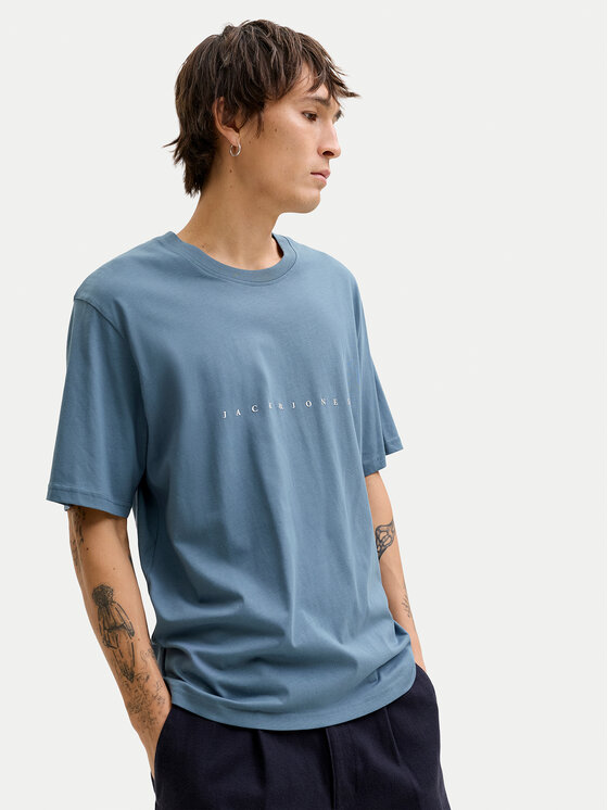 Jack & Jones Jack & Jones T-shirt Star 12234746 Plava Regular Fit