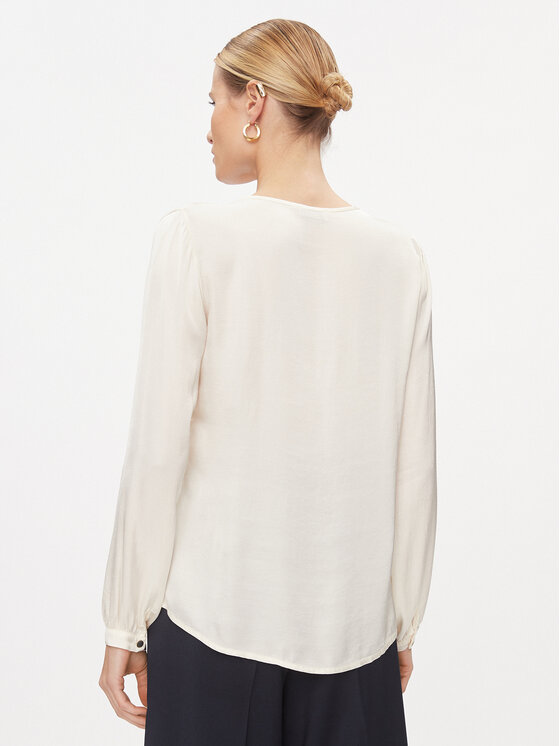 Dixie Dixie Bluse C239Z014A Écru Loose Fit