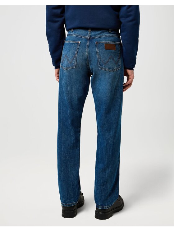 Wrangler Wrangler Jeans 112370955 Blu Straight Leg