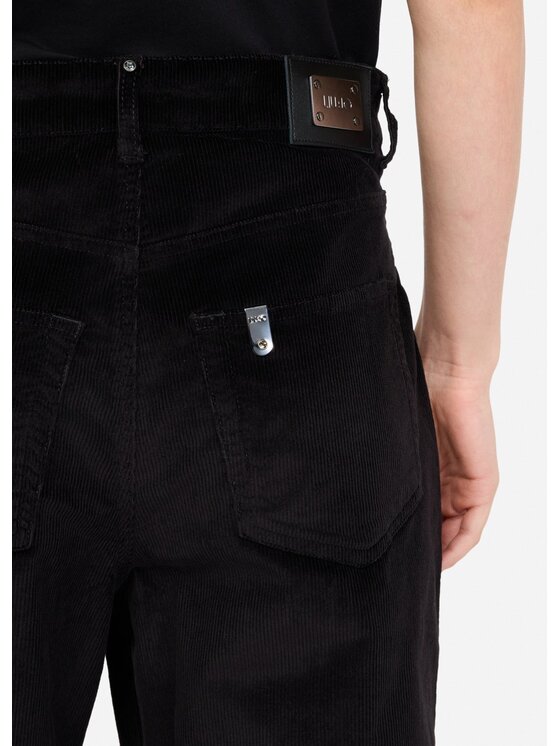 Liu Jo Liu Jo Pantaloni di tessuto MF5332T195A22222 Nero Carrot Fit