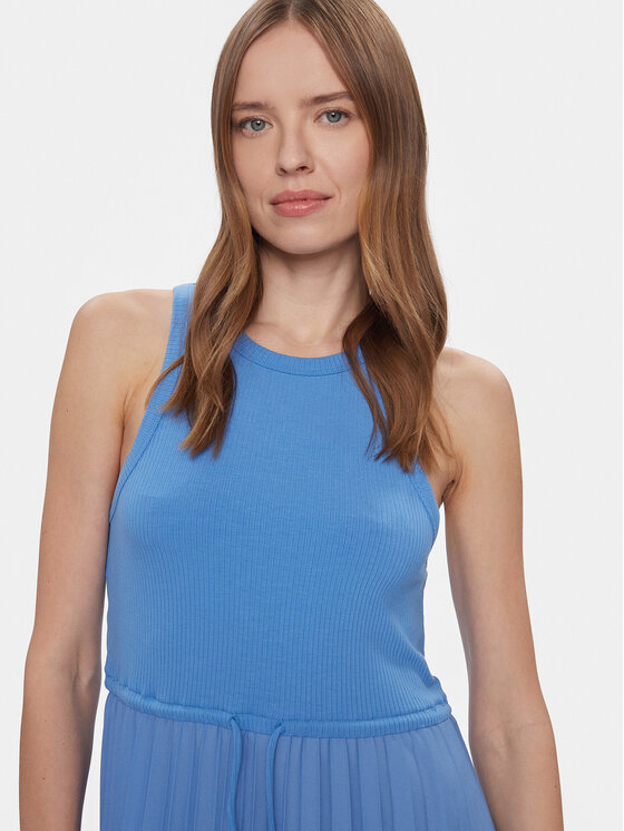 Tommy Hilfiger Tommy Hilfiger Igapäevane kleit WW0WW39342 Sinine Regular Fit
