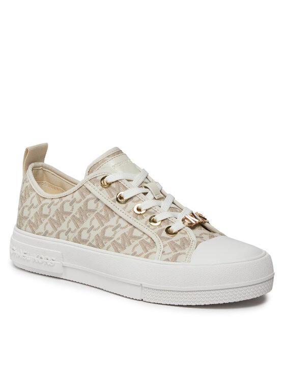 MICHAEL Michael Kors MICHAEL Michael Kors Tenisice Evy Lace Up 43H3EYFS1B Bež