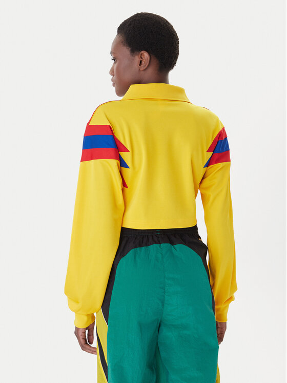 adidas adidas Bluză Columbia Reconstructed Bringback KE2299 Galben Regular Fit