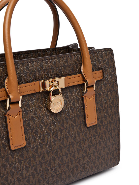 MICHAEL Michael Kors MICHAEL Michael Kors Τσάντα Hamilton Moderne 30T6GNXS1B Σκούρο καφέ