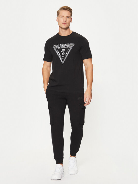Guess Guess T-shirt Z5RI12 J1314 Crna Regular Fit