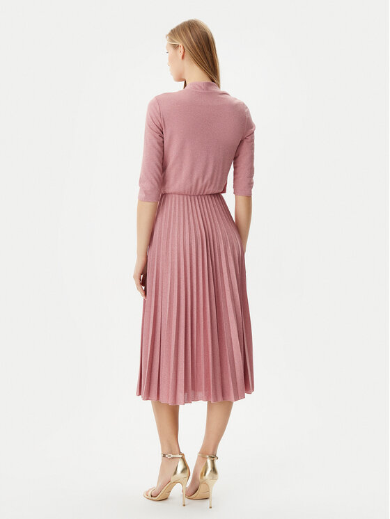 Rinascimento Rinascimento Коктейльна сукня CFC0122980003 Рожевий Regular Fit