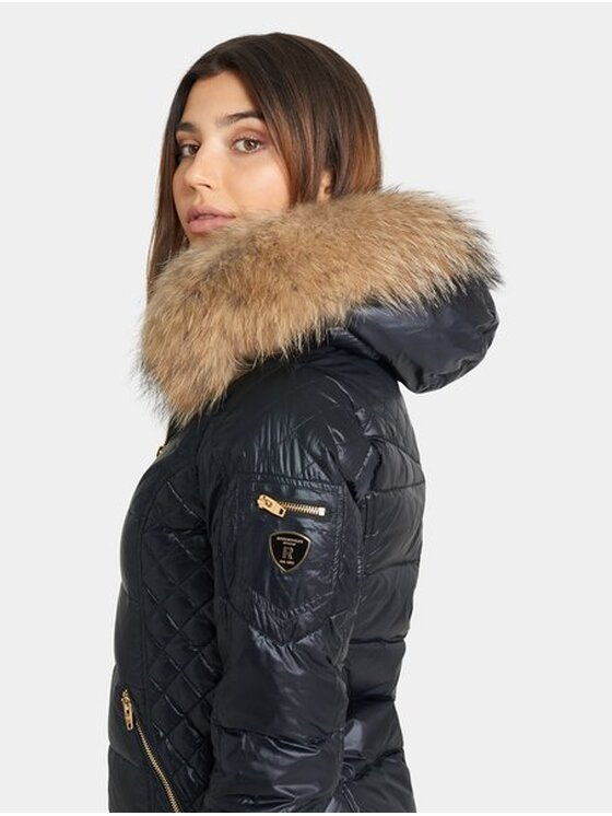 ROCKANDBLUE ROCKANDBLUE Vatovaná bunda 21454-96918999 Černá Slim Fit