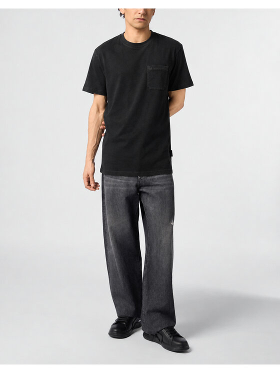 PHILIPP PLEIN PHILIPP PLEIN Tričko 31302 Čierna Regular Fit