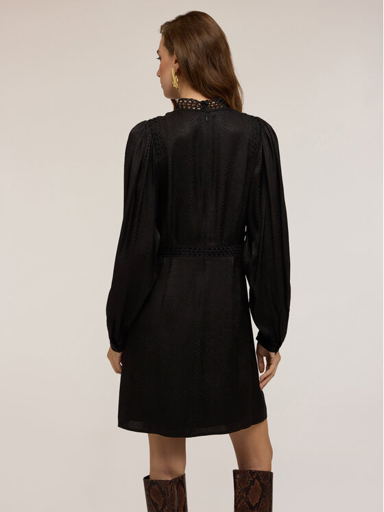 Motivi Motivi Vestito da giorno 7022Q003421N033 Nero Regular Fit