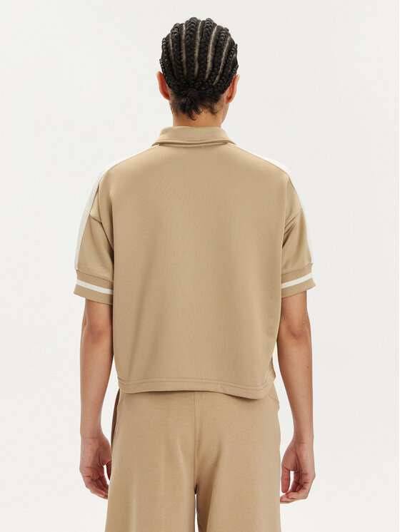 Puma Puma Μπλούζα T7 For The Fanbase 624343 Μπεζ Relaxed Fit