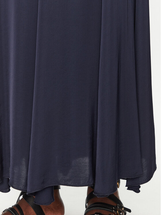 ViCOLO ViCOLO Maxi szoknya TD0004 Sötétkék Regular Fit
