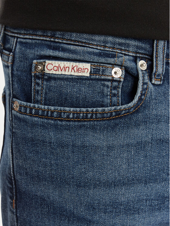 Calvin Klein Jeans Calvin Klein Jeans Džínové šortky LV04RF922G Modrá Regular Fit