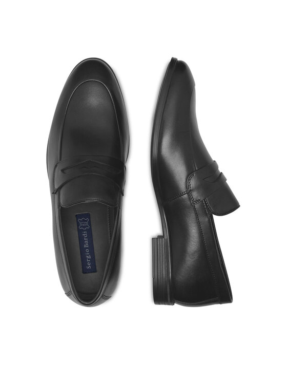 Sergio Bardi Sergio Bardi Loaferke MASERU-03 MI08 Črna