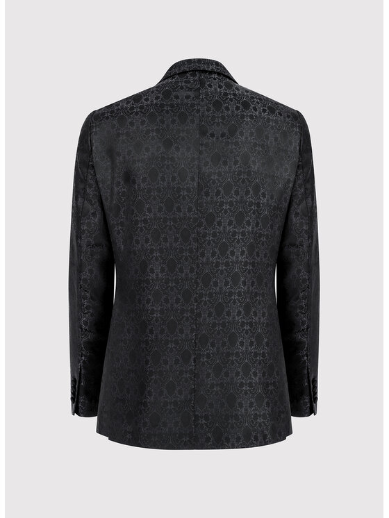 Pako Lorente Pako Lorente Marynarka P24WF-3S-007 Czarny Slim Fit