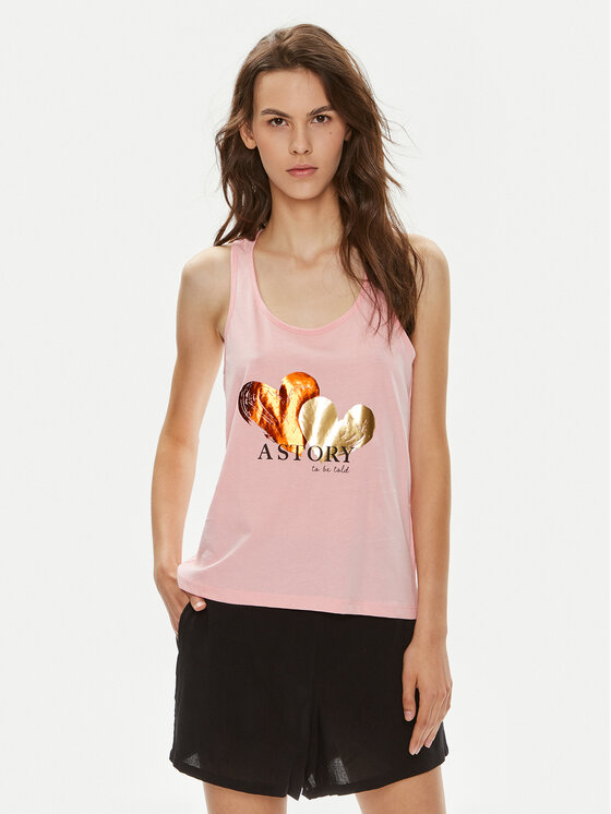 ONLY Top Henny 15327669 Ružová Regular Fit