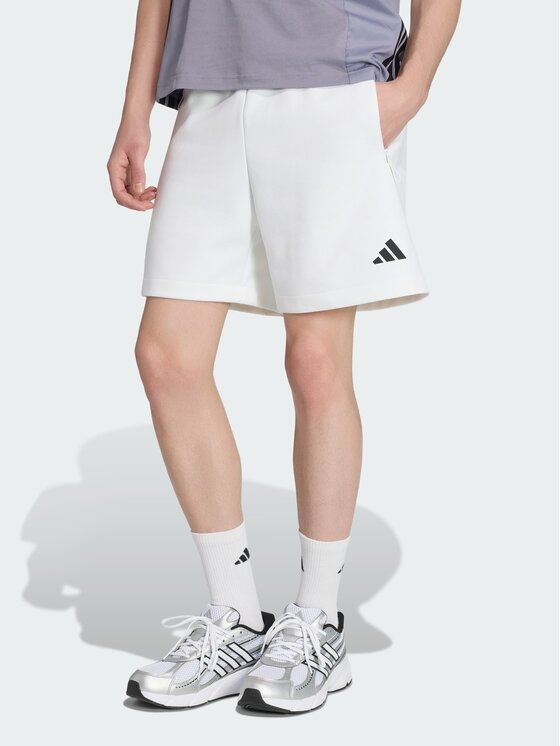 adidas adidas Szorty sportowe 167800 Biały Regular Fit
