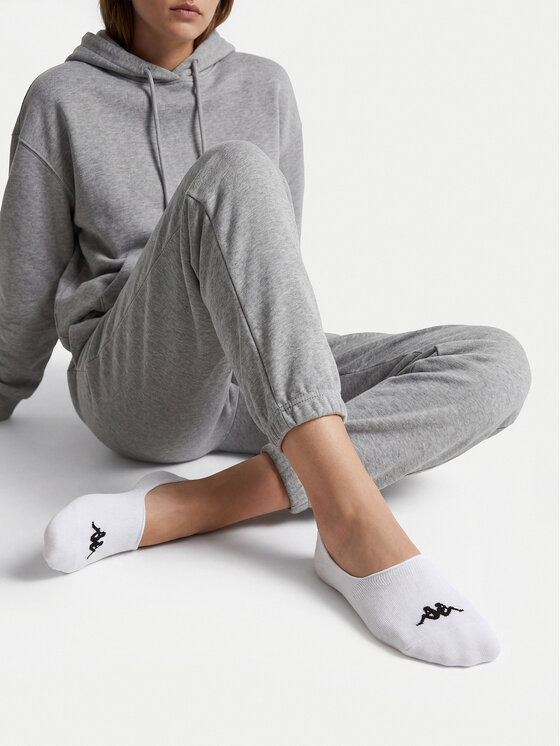 Kappa Kappa Garās zeķes CEO_KR_LOST_SS26 (3-PACK) Balts