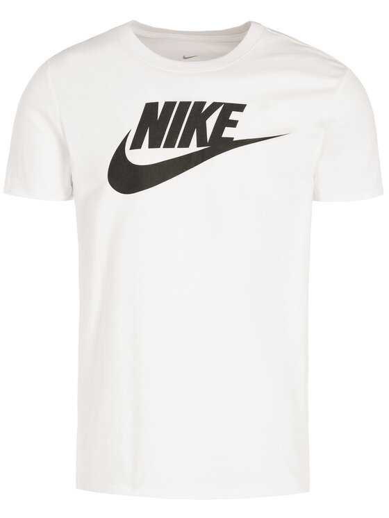 Nike Nike T-Shirt Icon Futura AR5004 Biały Regular Fit