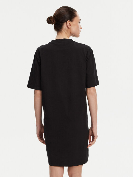 Calvin Klein Jeans Calvin Klein Jeans Každodenné šaty J20J225289 Čierna Relaxed Fit