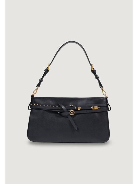 PINKO PINKO Τσάντα BELT BAG CLASSIC VITELLO MORBI Μαύρο