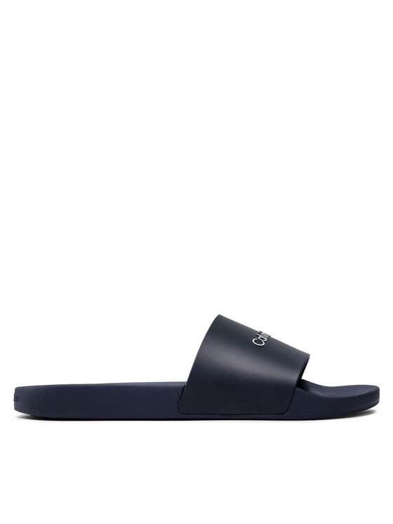Calvin Klein Jeans Calvin Klein Jeans Nazouváky Pool Slide HM0HM00455 Tmavomodrá