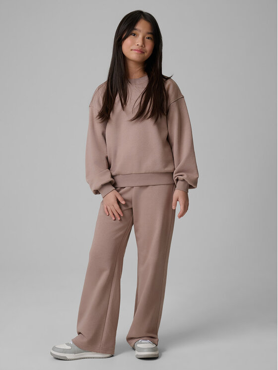 4F 4F Spodnie dresowe BASIC+ Beżowy Regular Fit