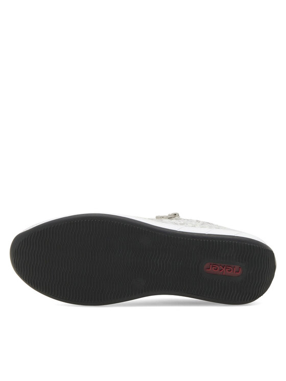 Rieker Rieker Halbschuhe N1112-80 Silberfarben