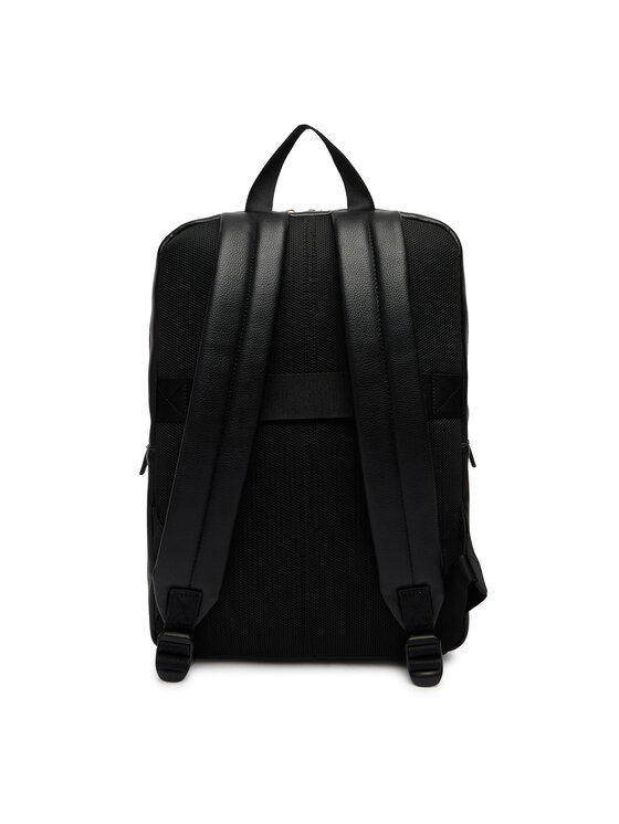 Calvin Klein Calvin Klein Torbica za okrog pasu Emblem Aop Emboss Slim Square Bp LV04D3328G Črna