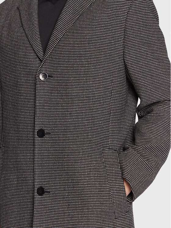 Calvin Klein Calvin Klein Cappotto di lana Statement K10K109952 Nero Regular Fit